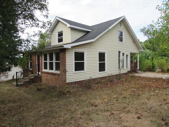 view of property exterior