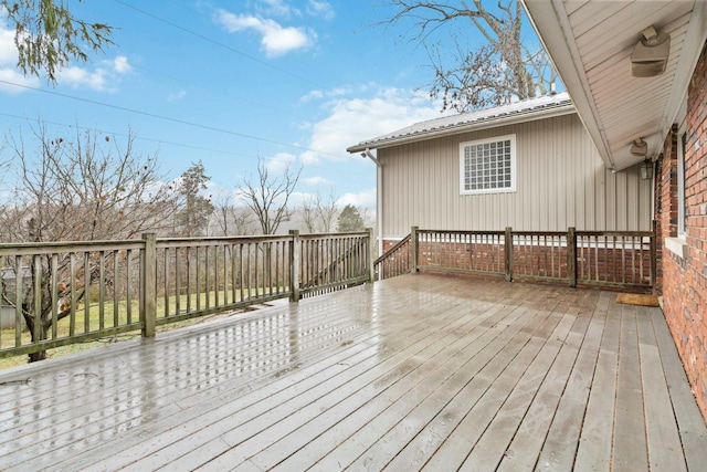 view of deck