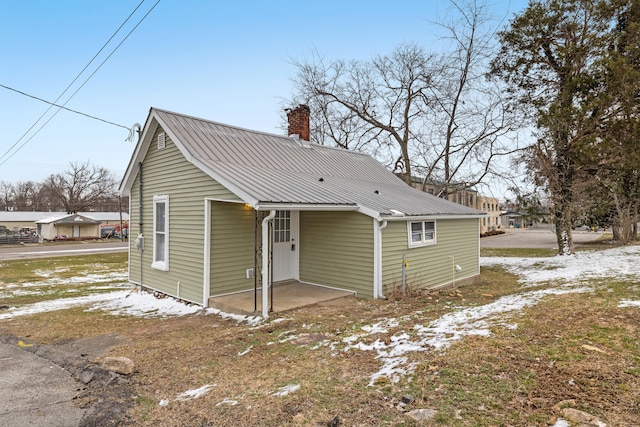 view of back of property