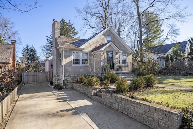 view of bungalow-style house