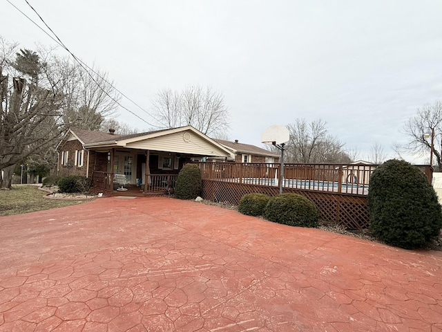 view of front of house featuring a porch