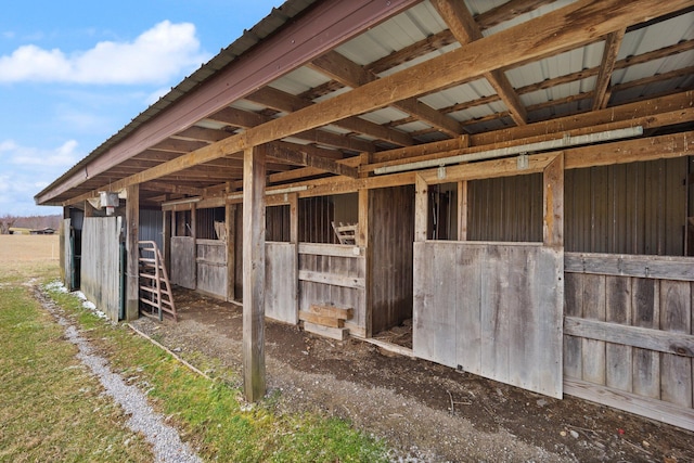view of stable