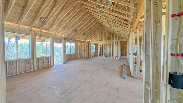 554 Colson Dr, Bronston, KY 42518 - miscellaneous room featuring lofted ceiling