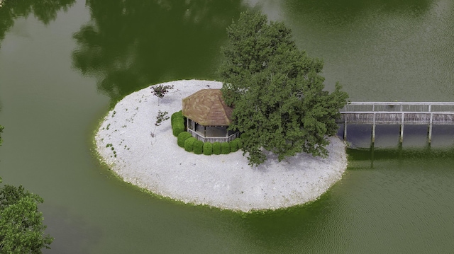 554 Colson Dr, Bronston, KY 42518 - drone / aerial view featuring a water view
