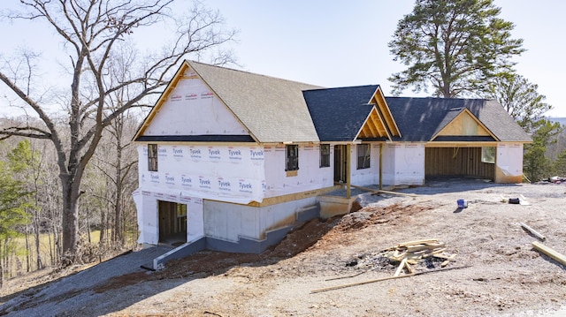 554 Colson Dr, Bronston, KY 42518 - property under construction with roof with shingles