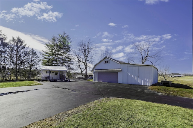 exterior space with driveway