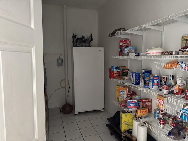 view of pantry