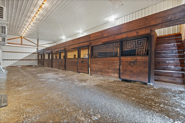 view of stable