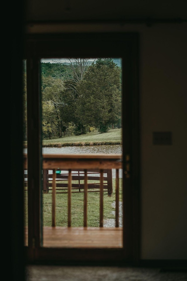 view of entryway