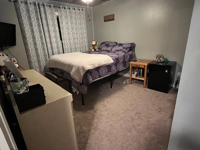 bedroom featuring carpet floors