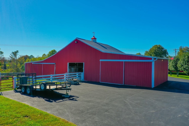 view of stable