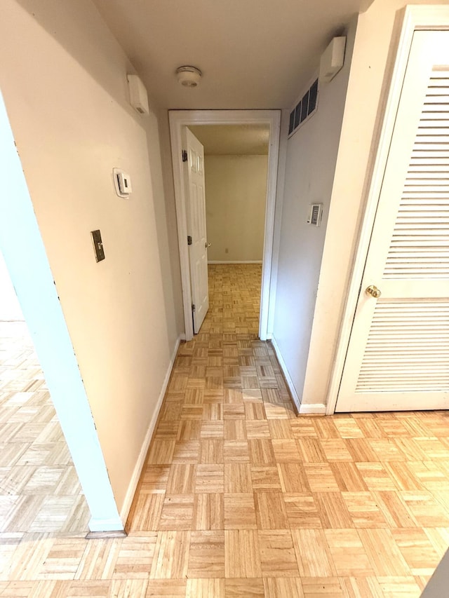 10509 Bay Pointe Ct, Louisville, KY 40241 - hallway with baseboards and a heating unit