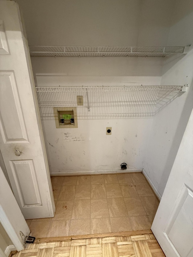 10509 Bay Pointe Ct, Louisville, KY 40241 - laundry area with hookup for an electric dryer and washer hookup