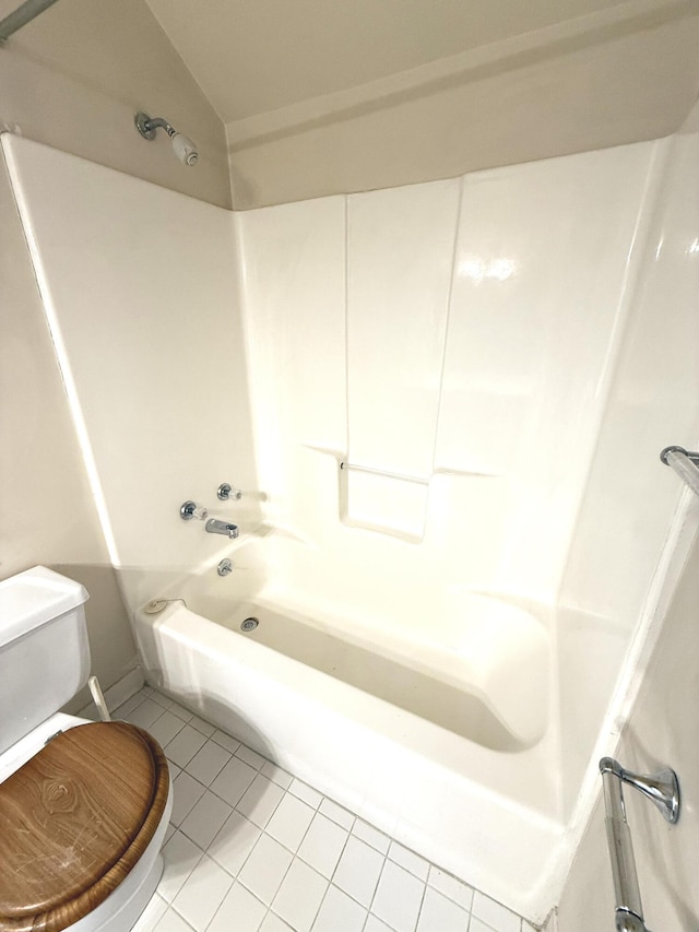 10509 Bay Pointe Ct, Louisville, KY 40241 - full bathroom with tile patterned flooring and washtub / shower combination