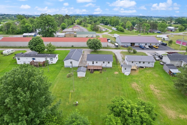 drone / aerial view featuring a residential view