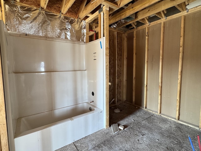 bathroom with a bathing tub