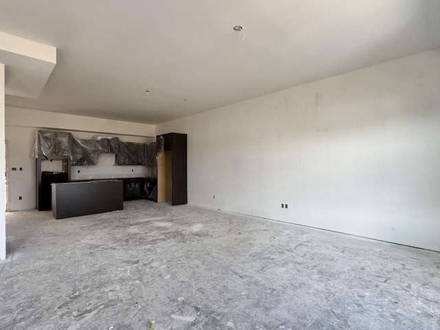 view of unfurnished living room