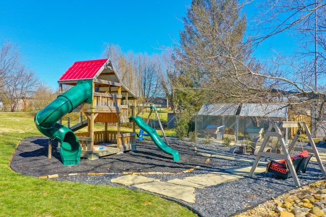 view of community play area