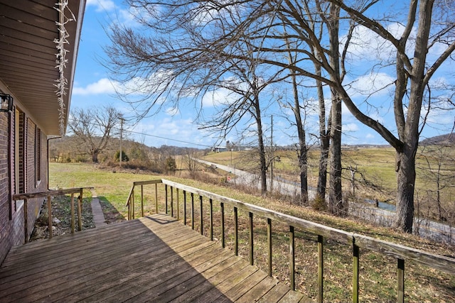 view of deck