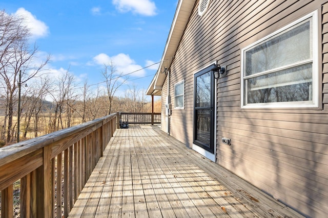 view of deck