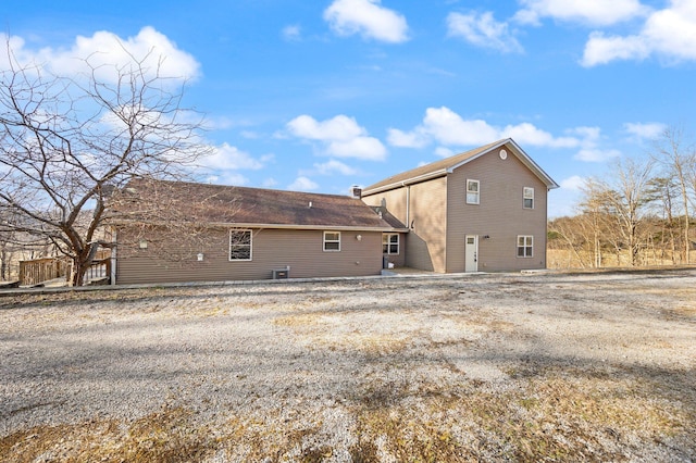 view of back of house