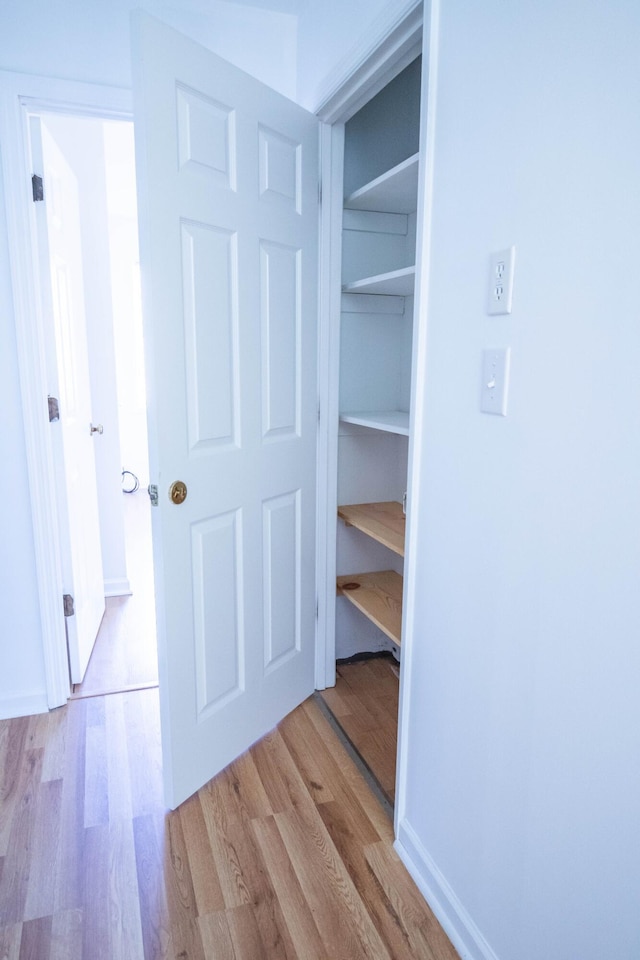 view of closet