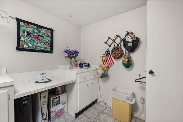 view of laundry room