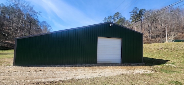 view of outdoor structure with an outdoor structure