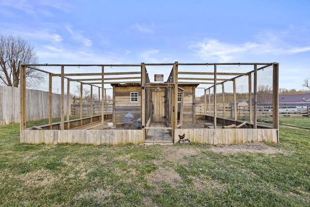 4200 Grays Run Pike, Cynthiana, KY 41031 - exterior space featuring a lawn and fence