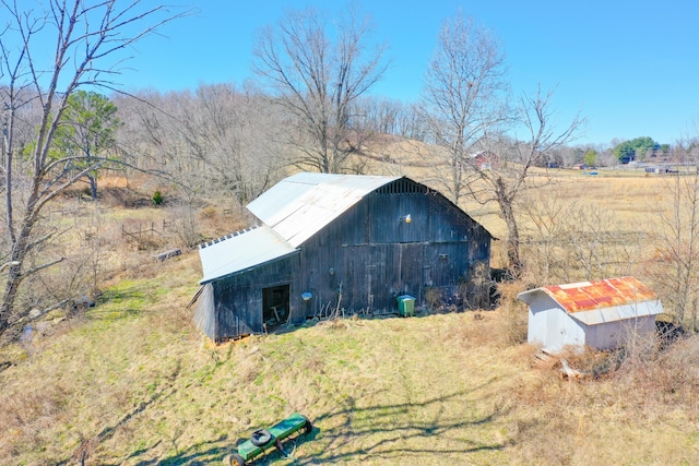 view of barn