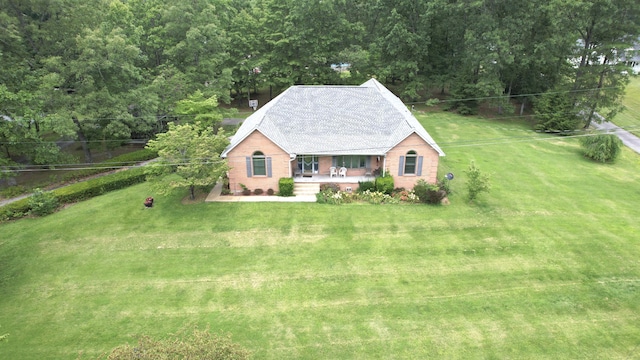 drone / aerial view
