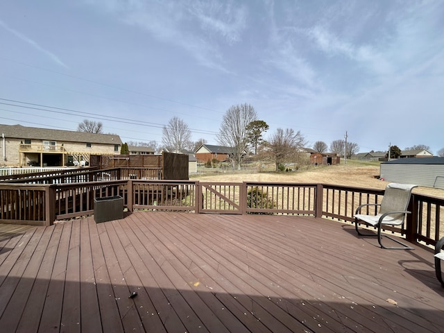 view of deck