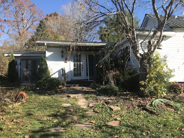 view of home's exterior