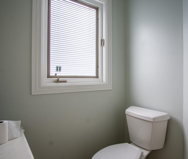 bathroom with toilet