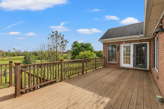 view of deck