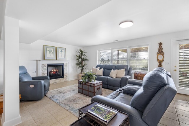 1775 Irvine Rd, Winchester, KY 40391 - dining space featuring light tile patterned floors and baseboards