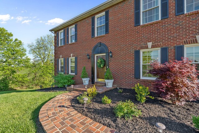 1775 Irvine Rd, Winchester, KY 40391 - aerial overview of property's location with rural landscape