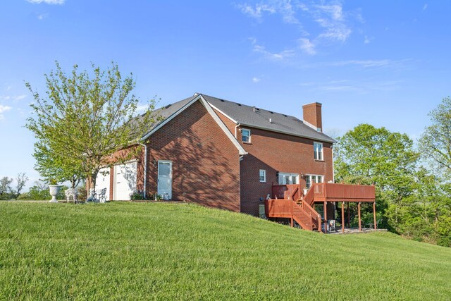 1775 Irvine Rd, Winchester, KY 40391 - aerial view of sparsely populated area with agricultural land