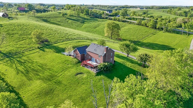 1775 Irvine Rd, Winchester, KY 40391 - colonial home featuring a front lawn and brick siding