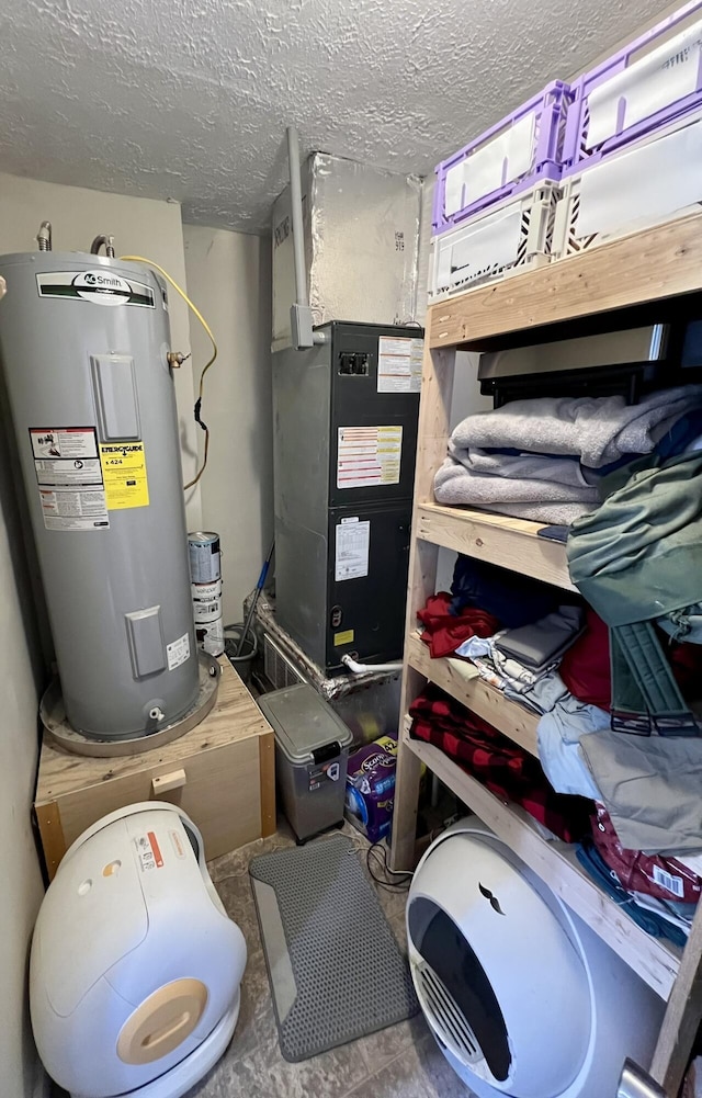 interior space with water heater