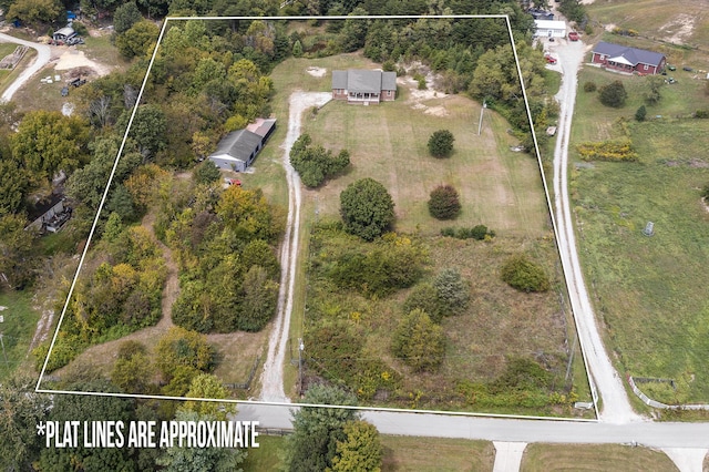 drone / aerial view