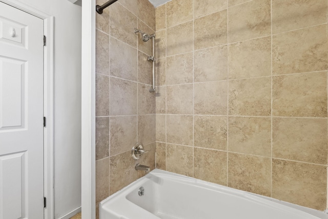 full bathroom featuring shower / bathing tub combination