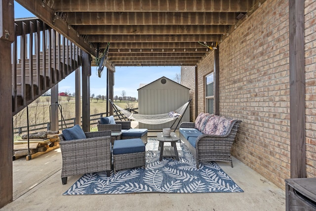161 Tuscany Way, Richmond, KY 40475 - view of patio / terrace with stairway
