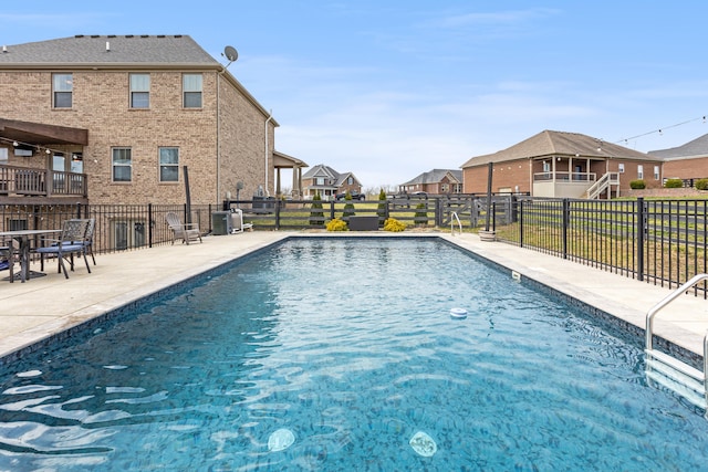 161 Tuscany Way, Richmond, KY 40475 - view of pool featuring a fenced backyard, a patio area, and a residential view