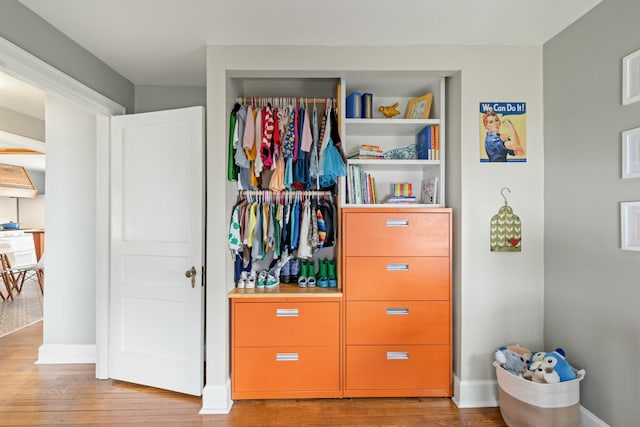 view of closet