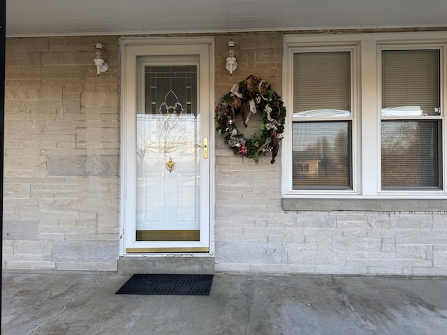 view of property entrance