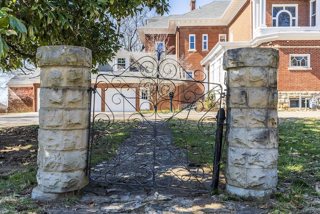 view of gate