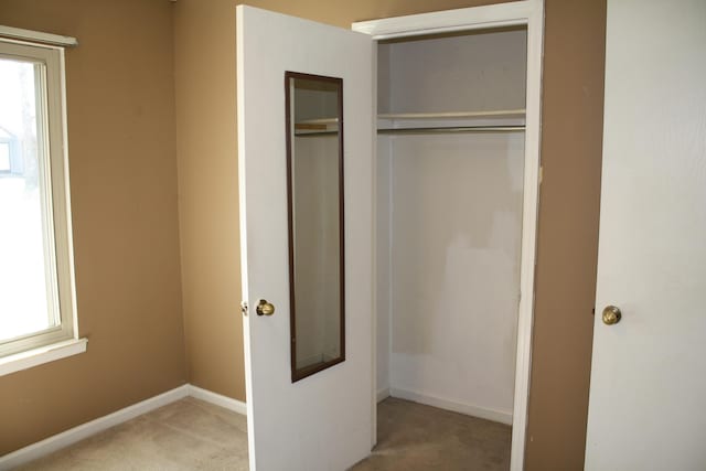 view of closet