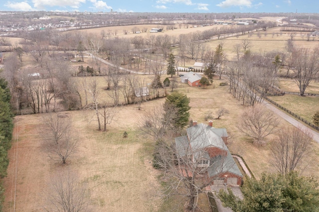 2136 Adena Ln, Lexington, KY 40516 - drone / aerial view featuring a rural view