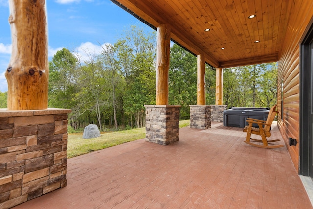 view of patio